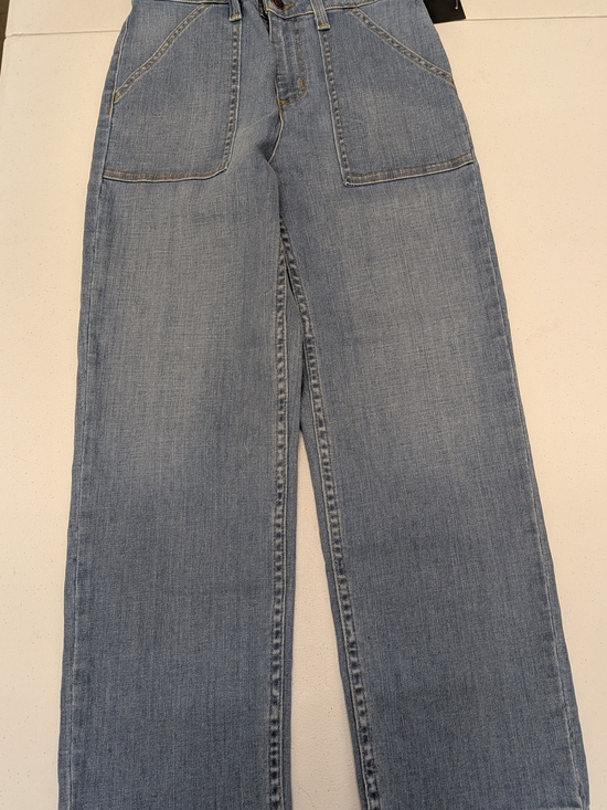 Canon Denim - Canyon Retreat Women’s Wide Leg Jeans Size 2 High Rise Light Wash Denim Straight